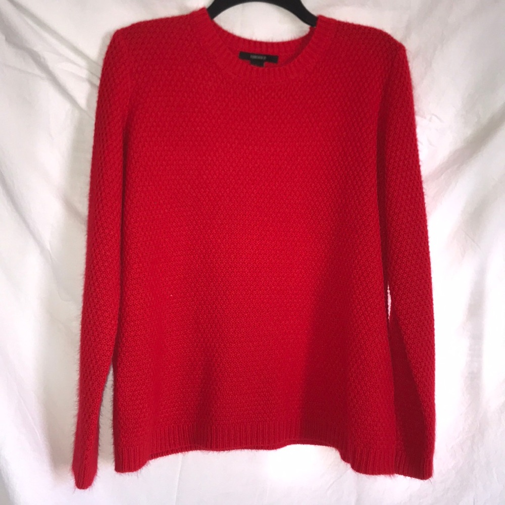 Red sweater